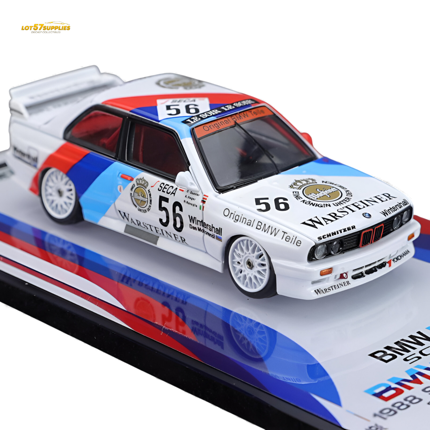 (Pre-Order) Mortal BMW M3 E30 - M Power SPA Endurance Race 1:64