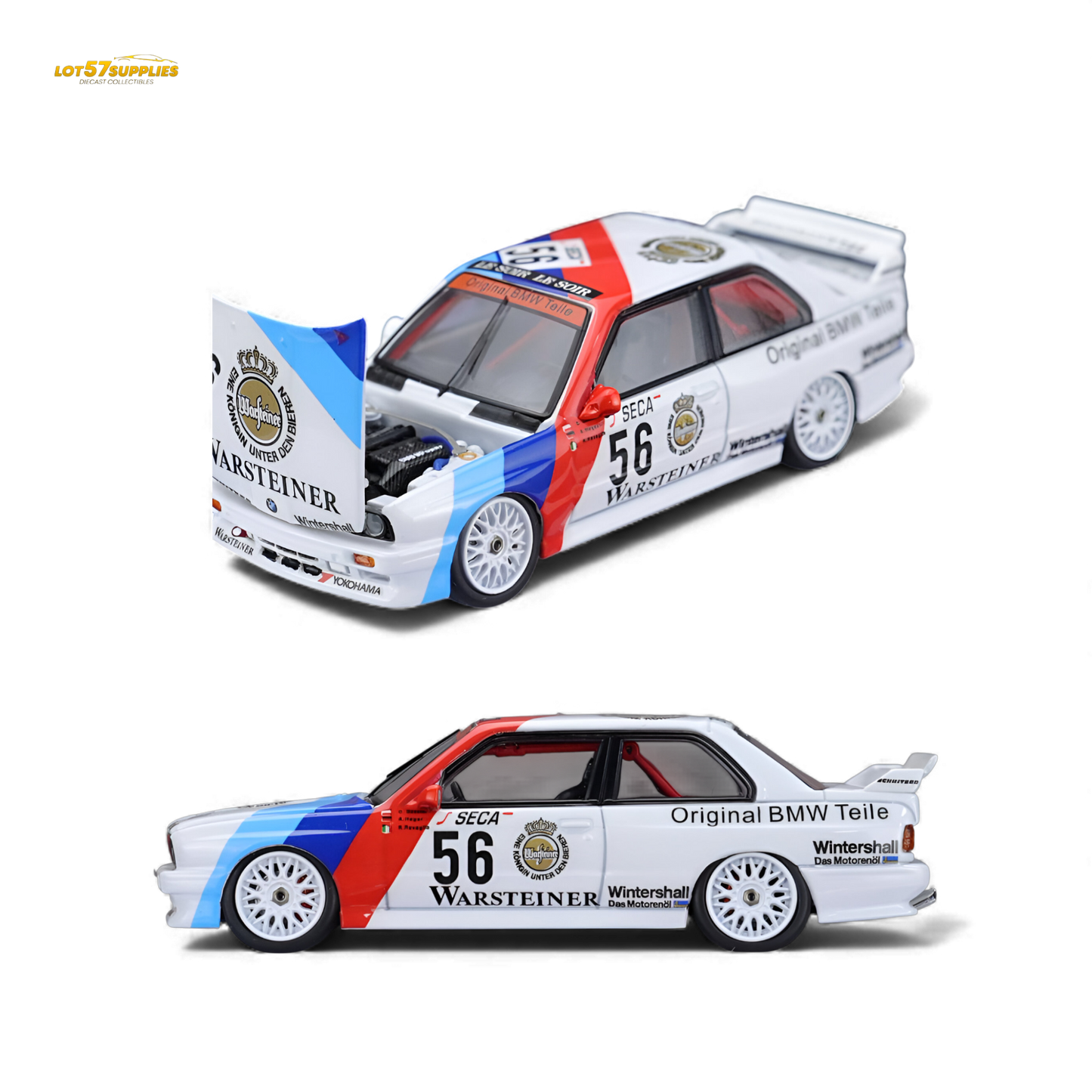 (Pre-Order) Mortal BMW M3 E30 - M Power SPA Endurance Race 1:64