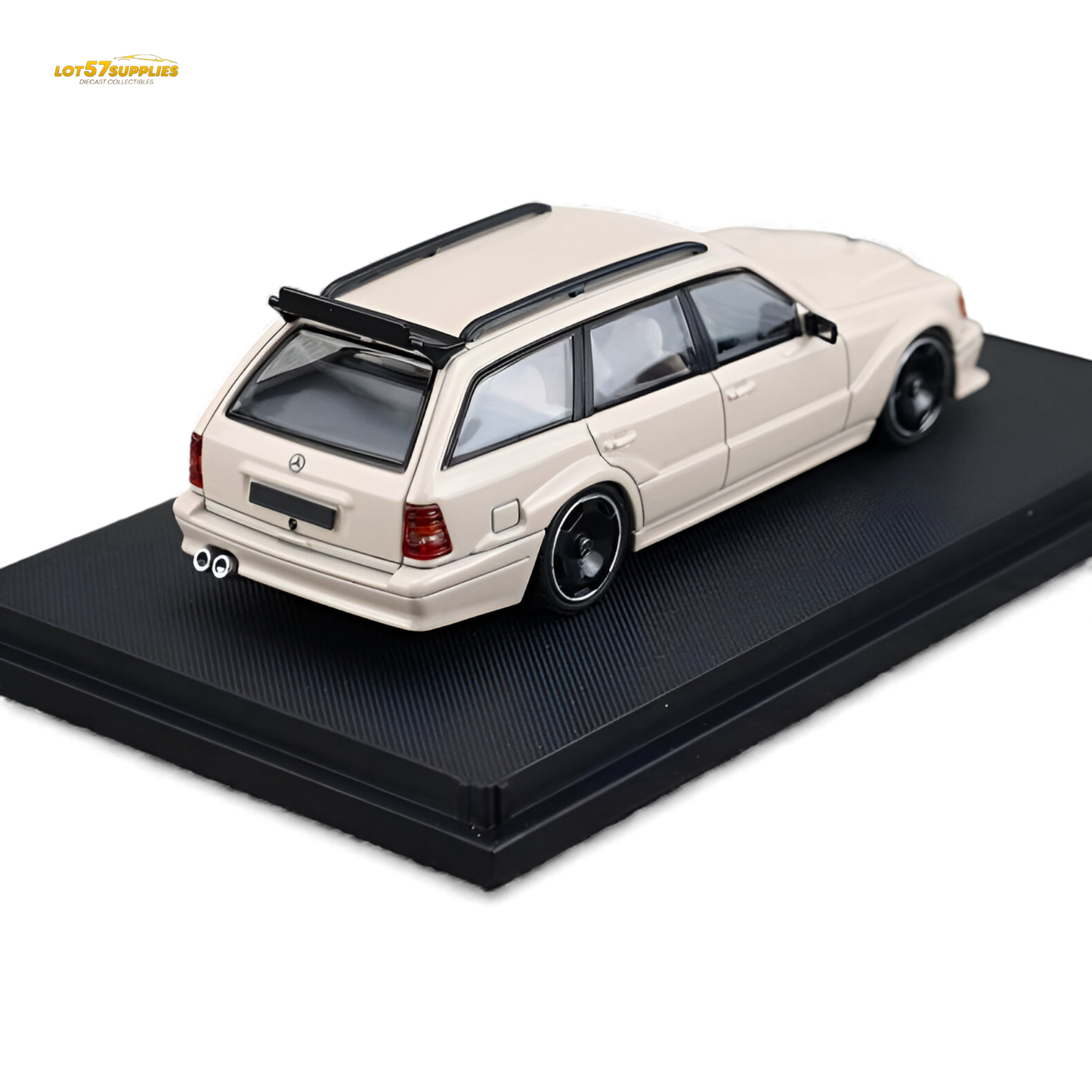(Pre-Order) Mortal Mercedes-Benz S124 - Milk Tea Color 1:64
