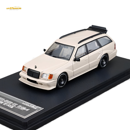 (Pre-Order) Mortal Mercedes-Benz S124 - Milk Tea Color 1:64