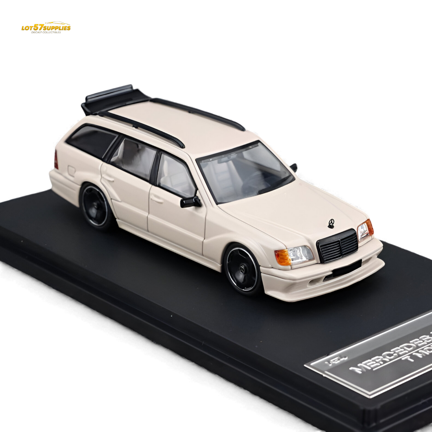 (Pre-Order) Mortal Mercedes-Benz S124 - Milk Tea Color 1:64
