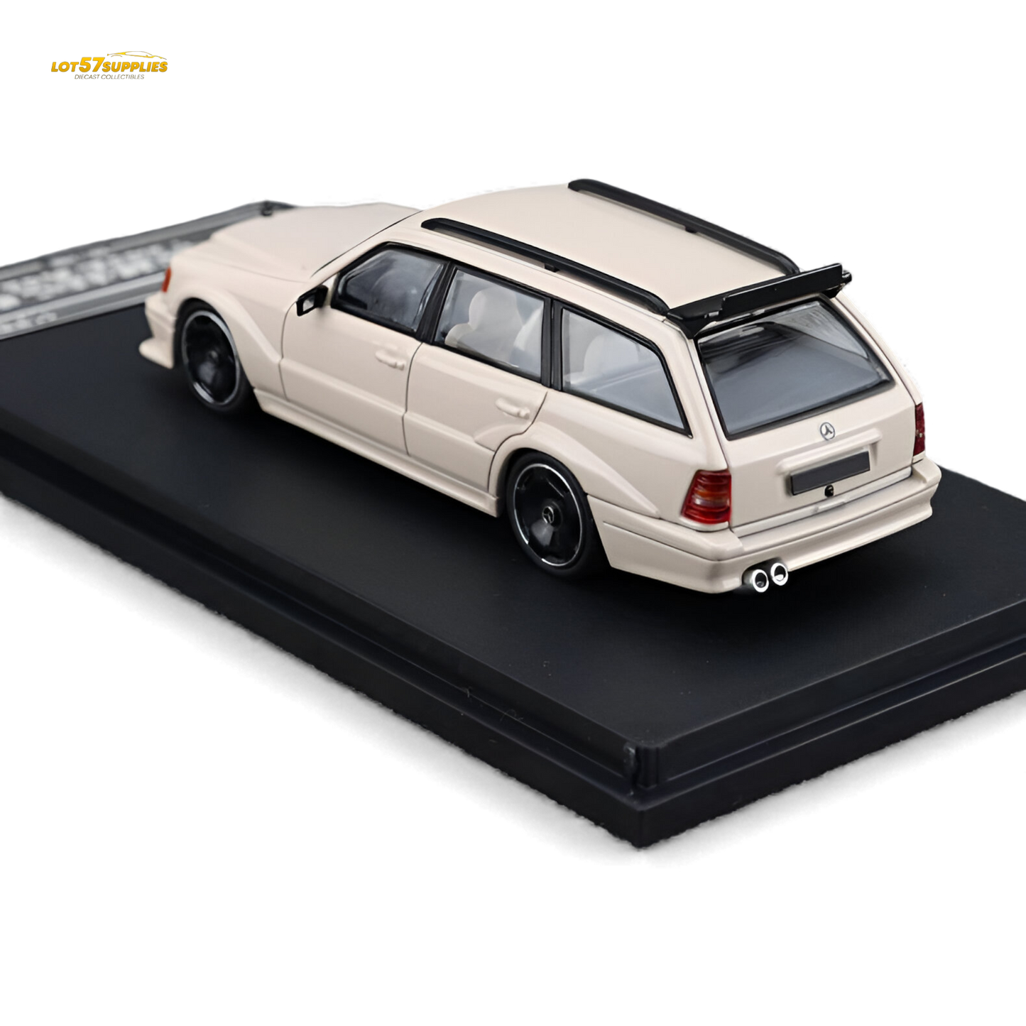 (Pre-Order) Mortal Mercedes-Benz S124 - Milk Tea Color 1:64