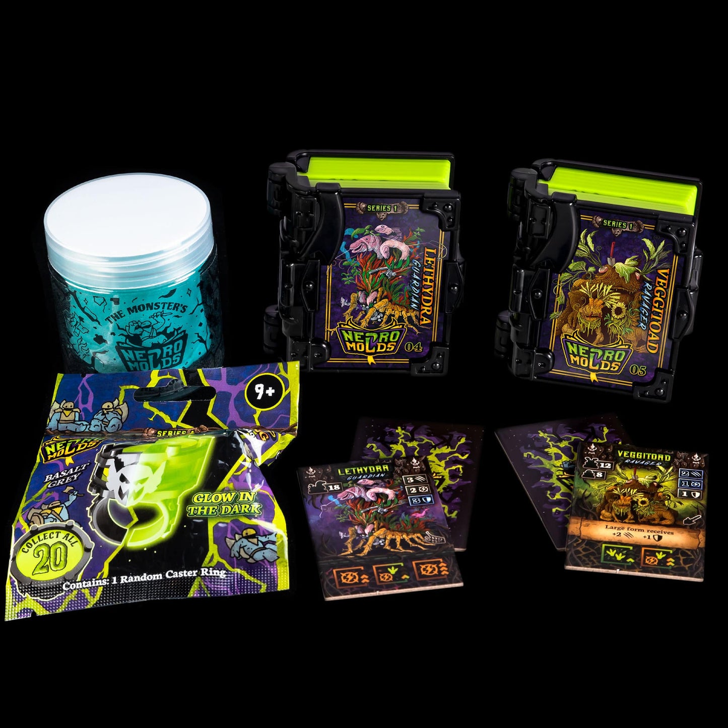 Necromolds: Monster Pack 1 - Veggitoad & Lethydra