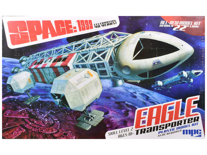 Skill 2 Model Kit Eagle Transporter Spacecraft "Celebrating 40 Years" "Space: 1999" (1975-1977) TV Series 1/48 Scale Model by MPC  free shipping USA