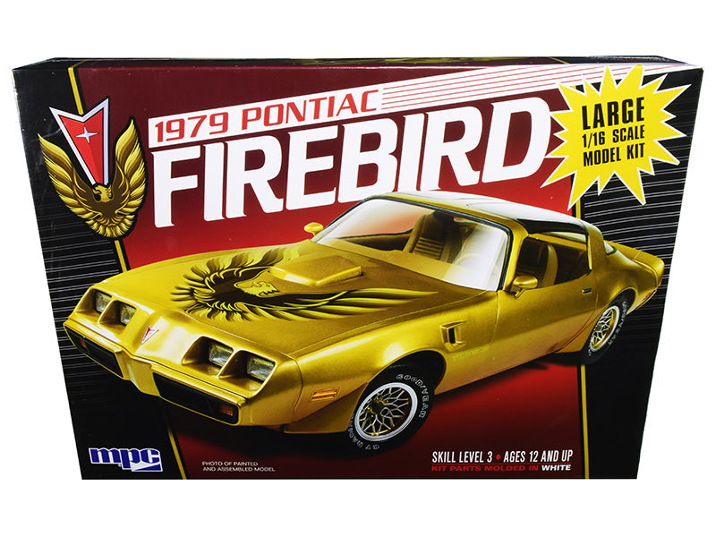 Skill 3 Model Kit 1979 Pontiac Firebird 1/16 Scale Model by MPC  free shipping USA