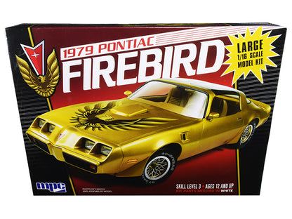 Skill 3 Model Kit 1979 Pontiac Firebird 1/16 Scale Model by MPC  free shipping USA