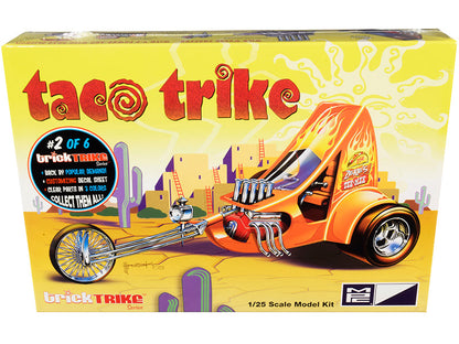 Skill 2 Model Kit Taco Trike "Trick Trikes" Series 1/25 Scale Model by MPC  free shipping USA