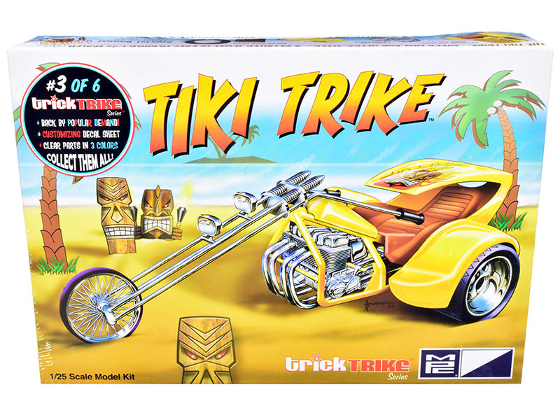 Skill 2 Model Kit Tiki Trike "Trick Trikes" Series 1/25 Scale Model by MPC  free shipping USA