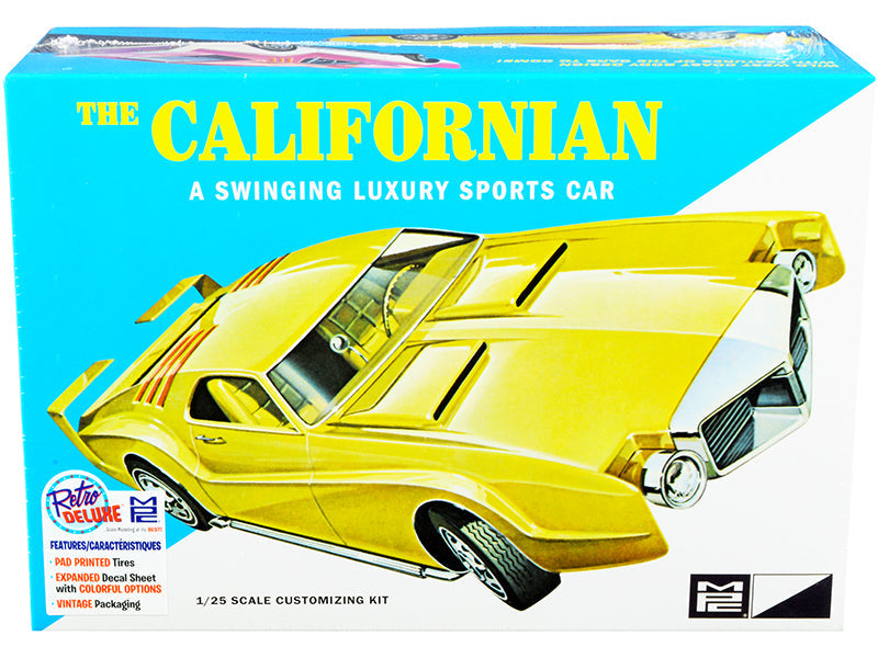 Skill 2 Model Kit 1968 Oldsmobile Toronado Custom "The Californian" 1/25 Scale Model by MPC  free shipping USA
