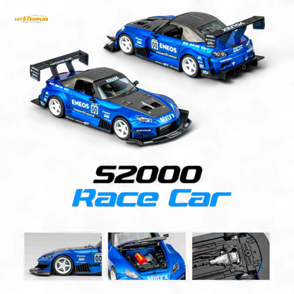 (Pre-Order) MicroTurbo S2000 ENEOS #00 TOP FUEL - Candy Blue 1:64