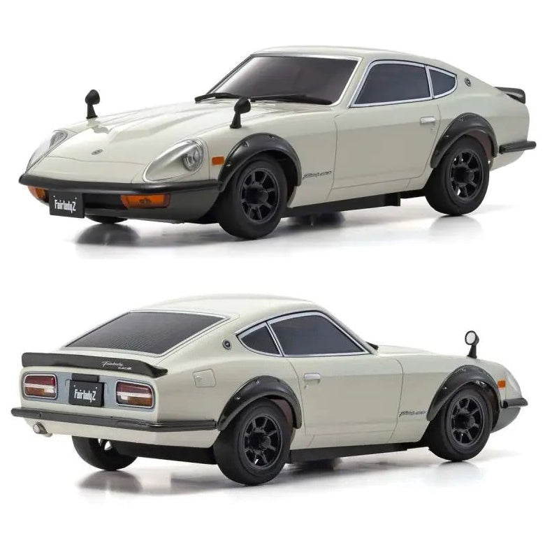 Kyosho MZP467W Nissan Fairlady 240ZG White Auto Scale Body Mini-Z AWD