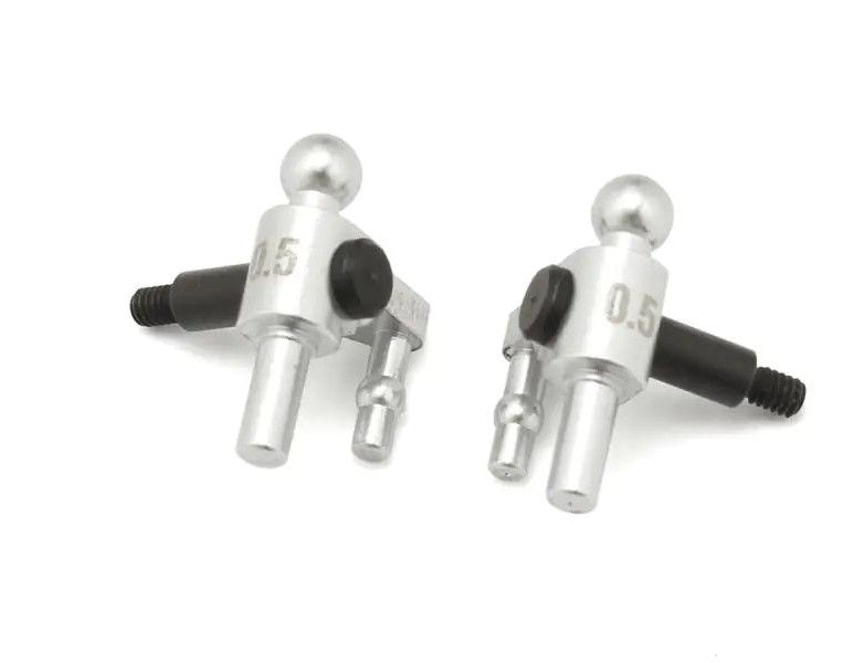 Kyosho MZW710-05 Mini-Z MR-04 Aluminum Steering Blocks 0.5° Camber