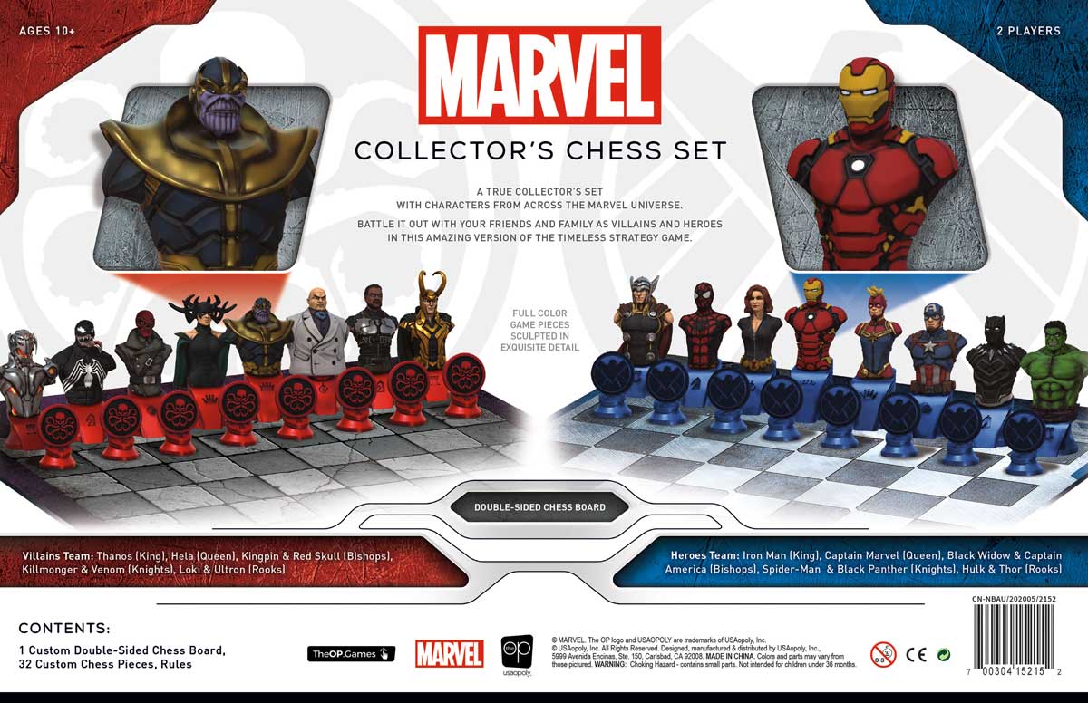 Marvel Collector’s Chess Set