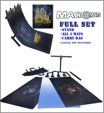 MacroMats Photography Full Backdrop Set