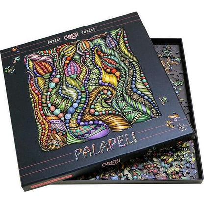 Magic Bud 251 Piece Jigsaw Puzzle with Display Frame Curiosi