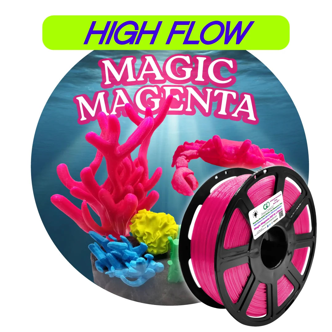 Magic Magenta: Fluorescent Recycled PET-G 🔥