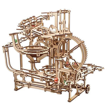 Marble Run Stepped Hoist 3D Wood Model Kit UGEARS