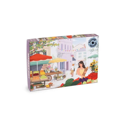 Market Day 1000 Piece Premium Jigsaw Puzzle Trevell