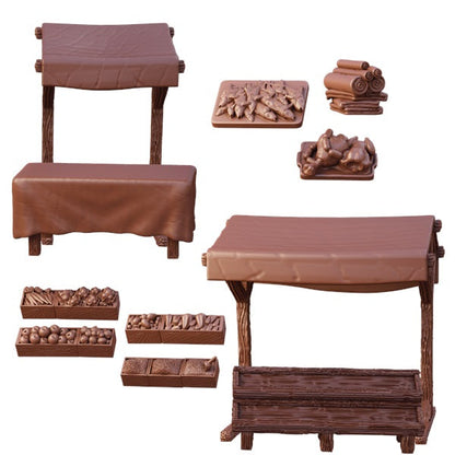 Terrain Crate: Market Stalls