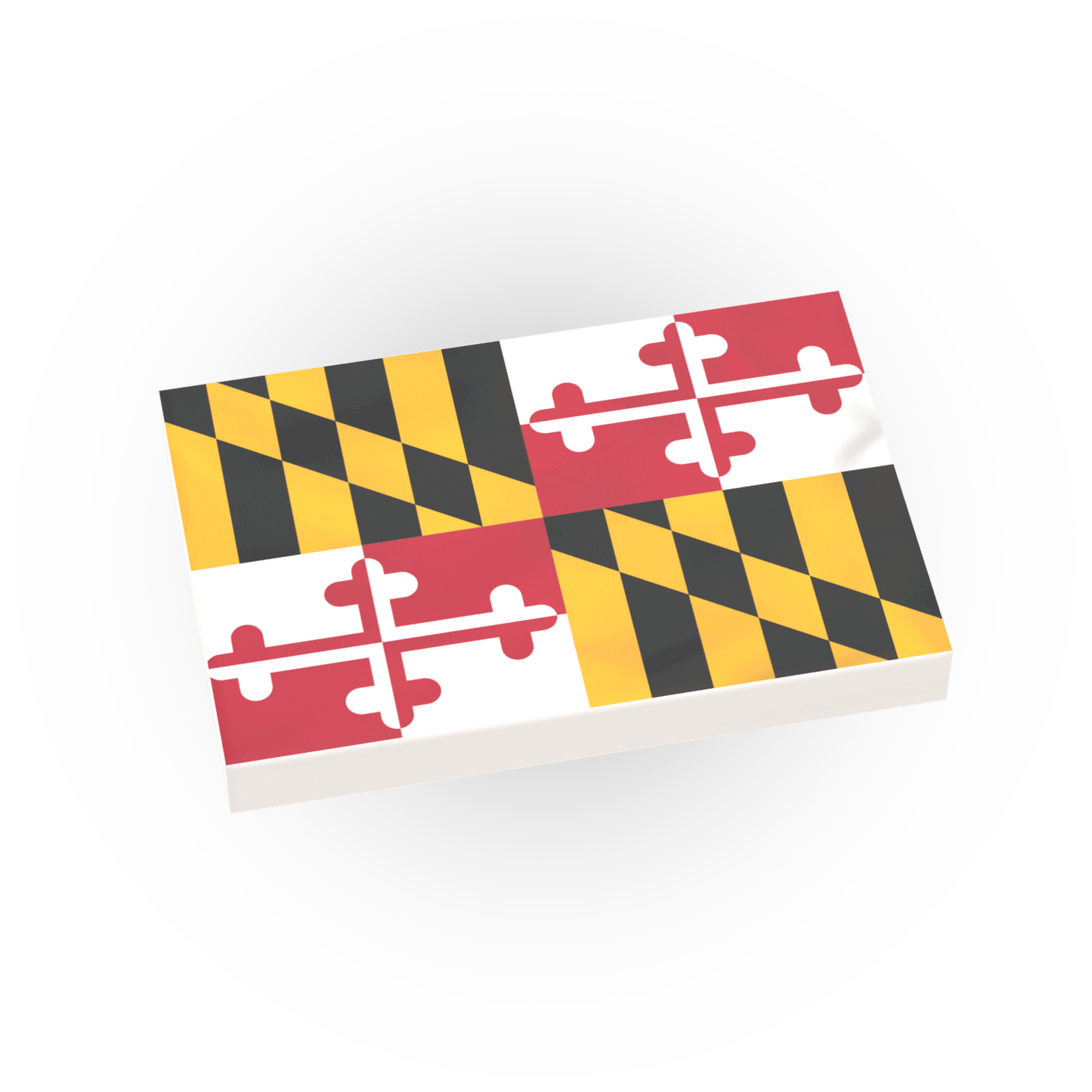 50 State Flags Pack - USA State Flags - Custom Printed 2x3 Tile - Made Using LEGO® Parts