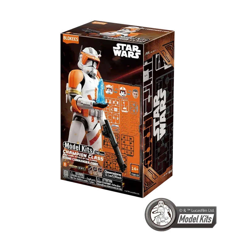 Blokees: Star Wars - Champion Class - Attack of the Clones - Clone Commander Cody