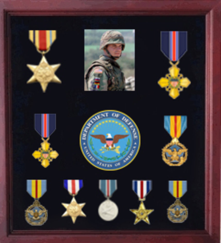 Military Display Cases American Medals Display Case.
