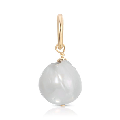 Medium Baroque Pearl Pendant by eklexic jewelry