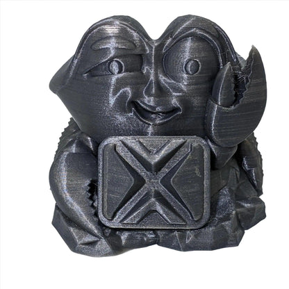 Metallic Gunmetal Silver PLA