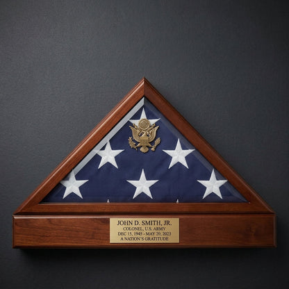 Flag Connections Military Flag case and Pedestal Urn