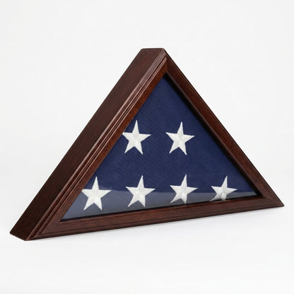 Armed Forces Flag Case - Great Wood Flag Case, (5' x 9.5')