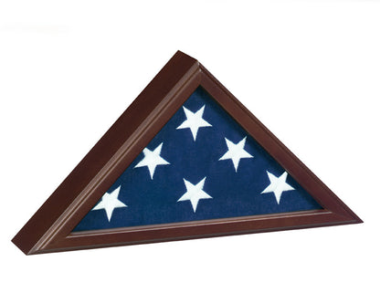 American Flag Display Case, Flag Display case, Wood Flag Display case