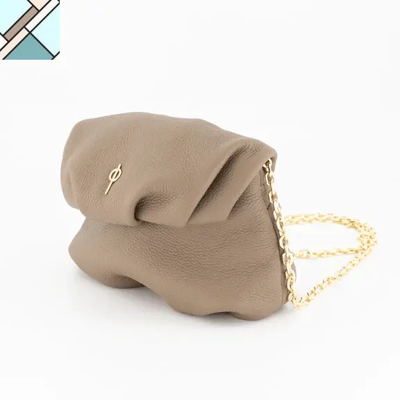 Mini Leda Floater Handbag Yellow by Ladiesse