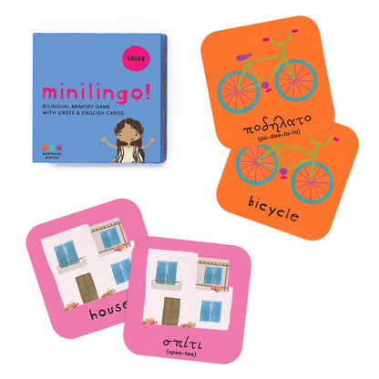 Minilingo, English/Greek Flashcards by Worldwide Buddies