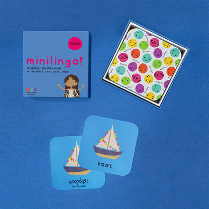 Minilingo, English/Greek Flashcards by Worldwide Buddies