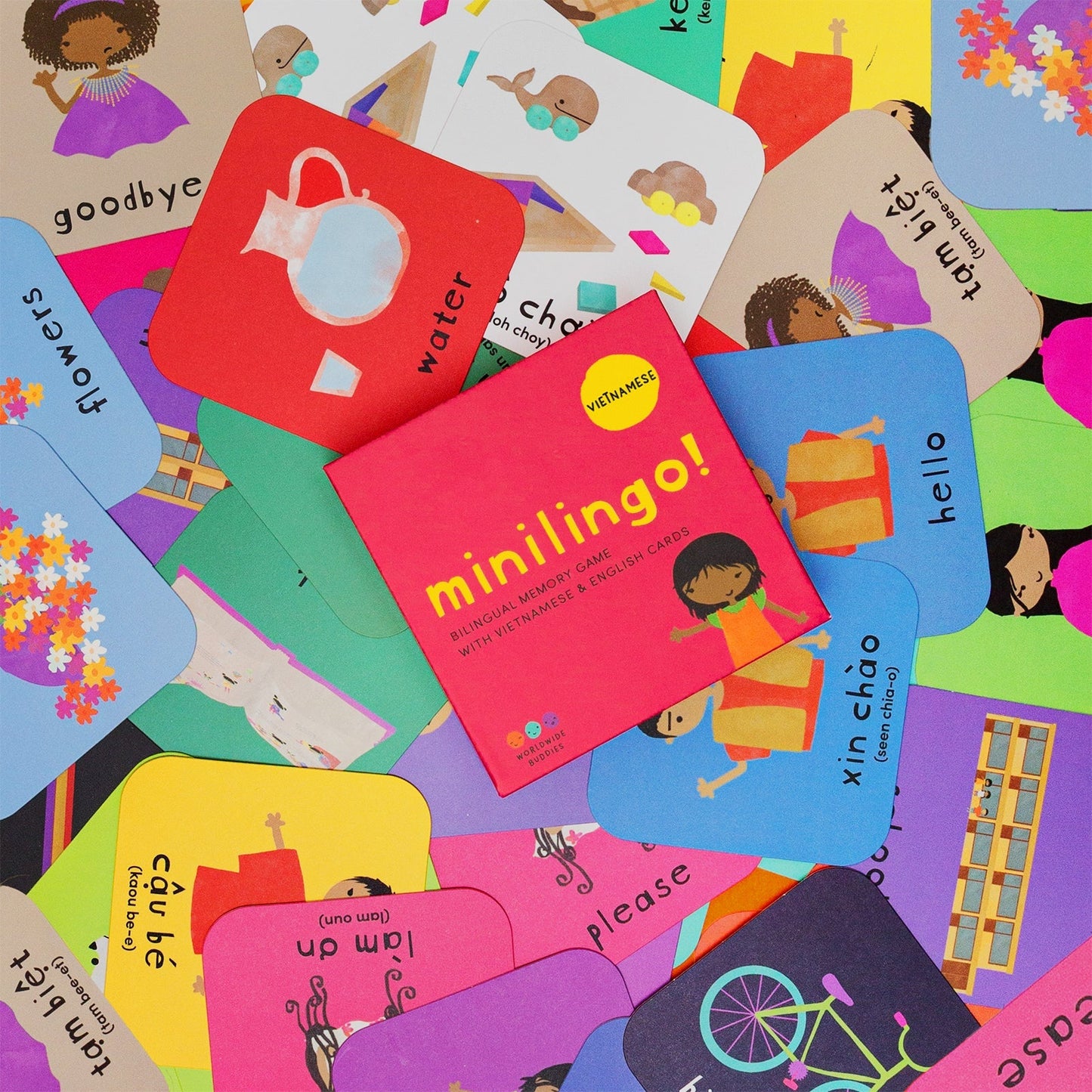 Minilingo, English/Vietnamese Flashcards by Worldwide Buddies