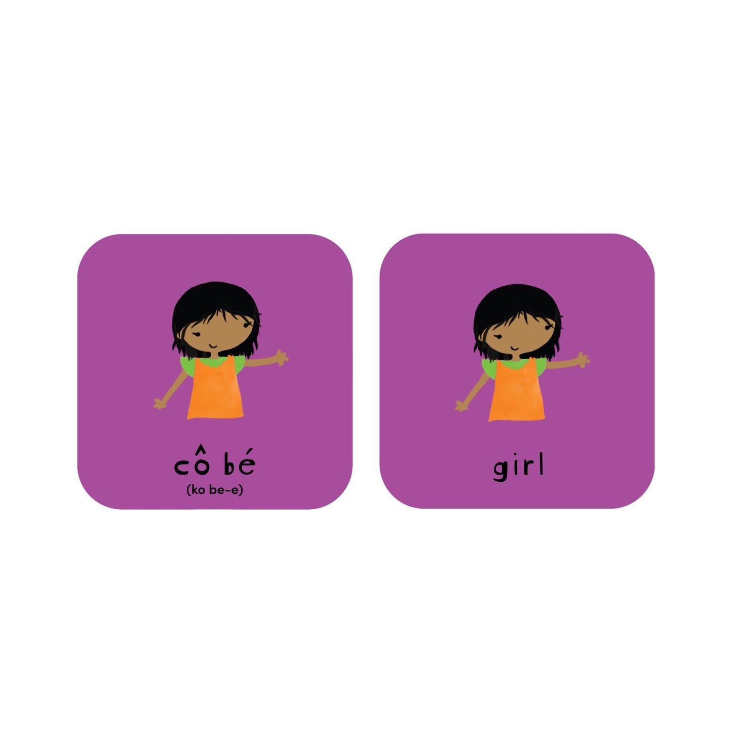 Minilingo, English/Vietnamese Flashcards by Worldwide Buddies
