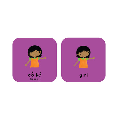 Minilingo, English/Vietnamese Flashcards by Worldwide Buddies