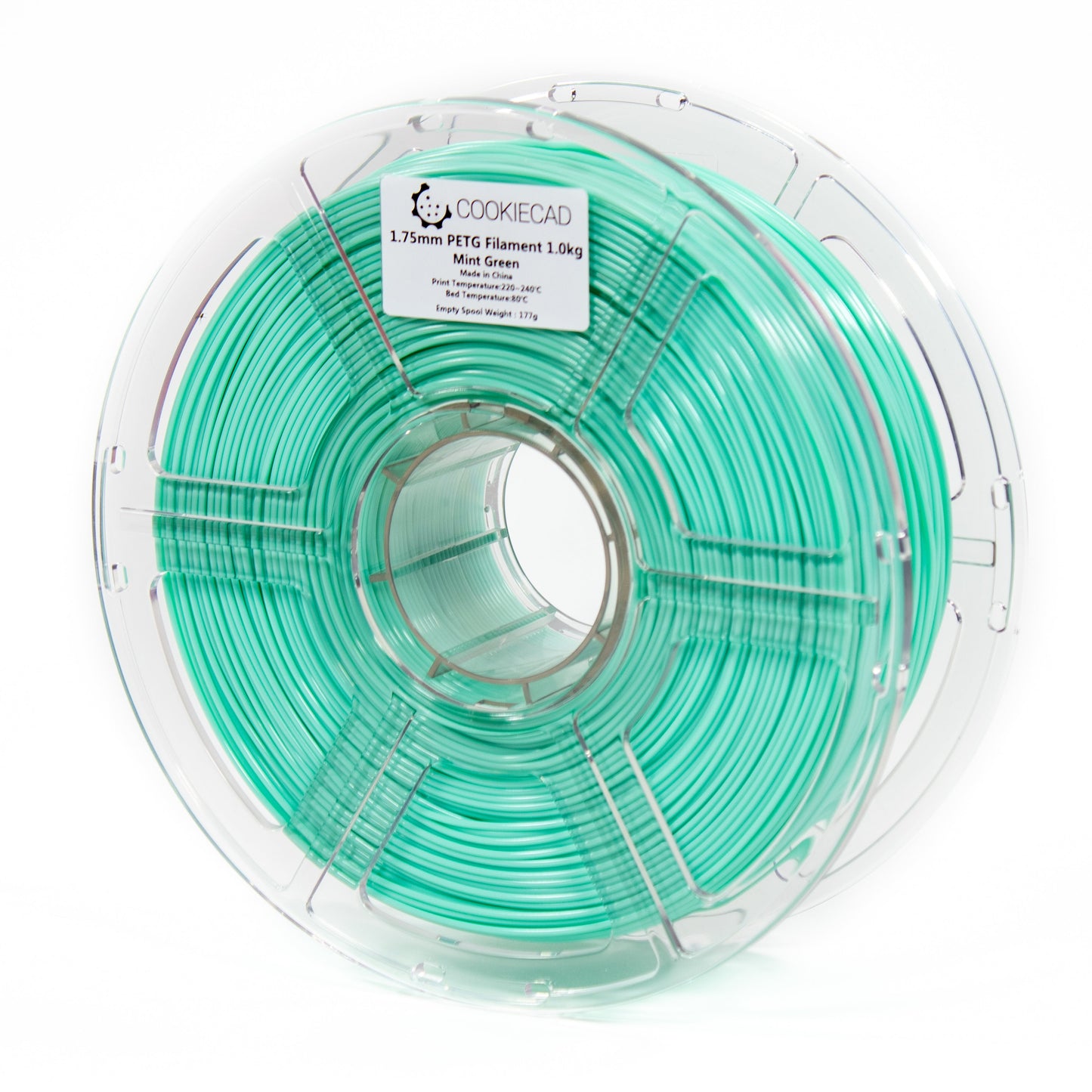 PETG Mint Green PETG Filament 1.75mm, 1kg