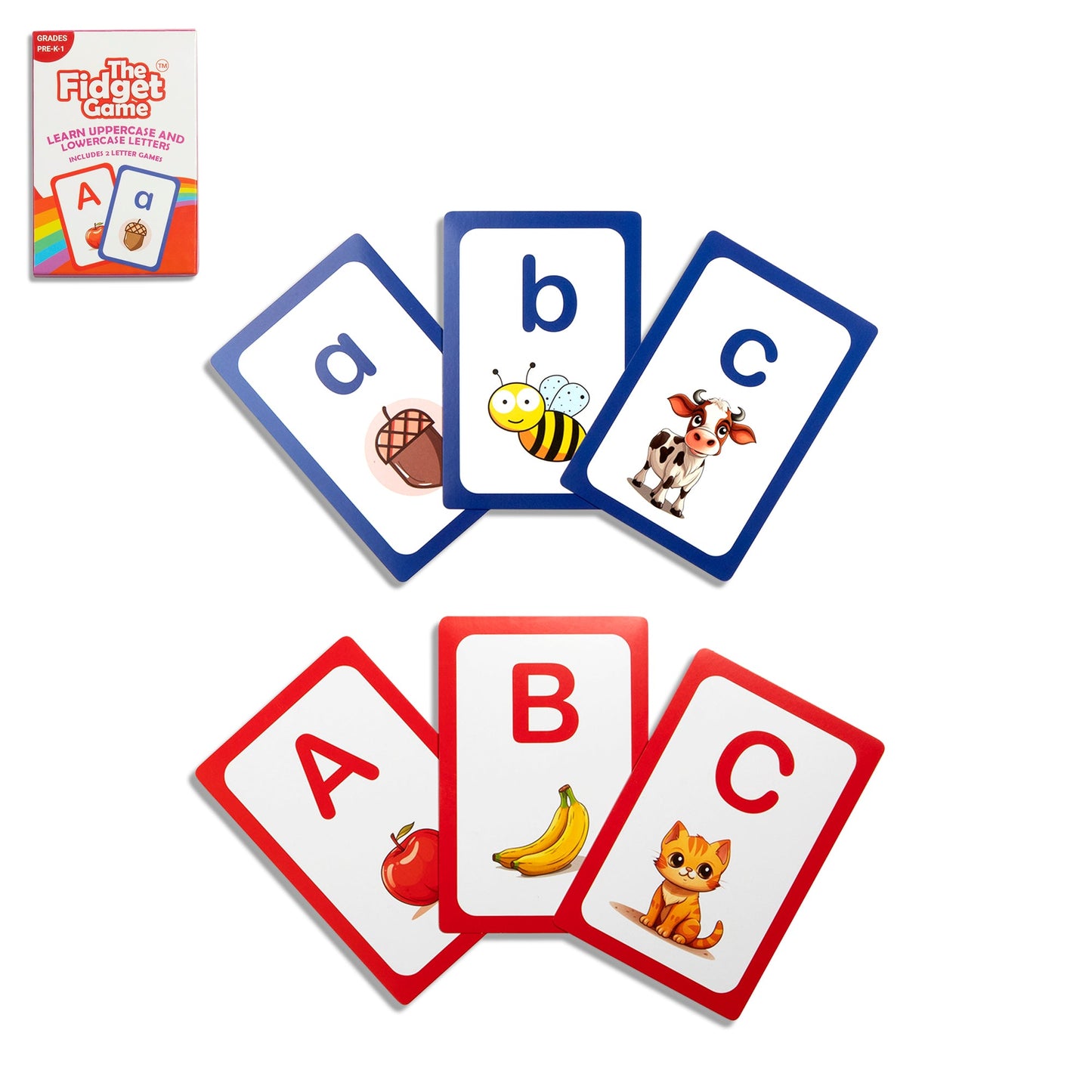 ABC: Learn Uppercase & Lowercase Letters Card Pack - CHOOSE Act