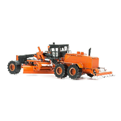 Motor Grader 3D Steel Model Kit Metal Earth
