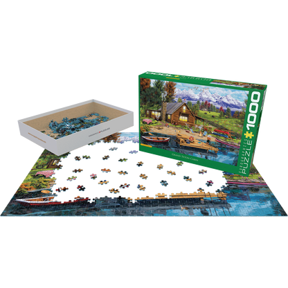 Mountain Garden 1000 Piece Jigsaw Puzzle Eurographics
