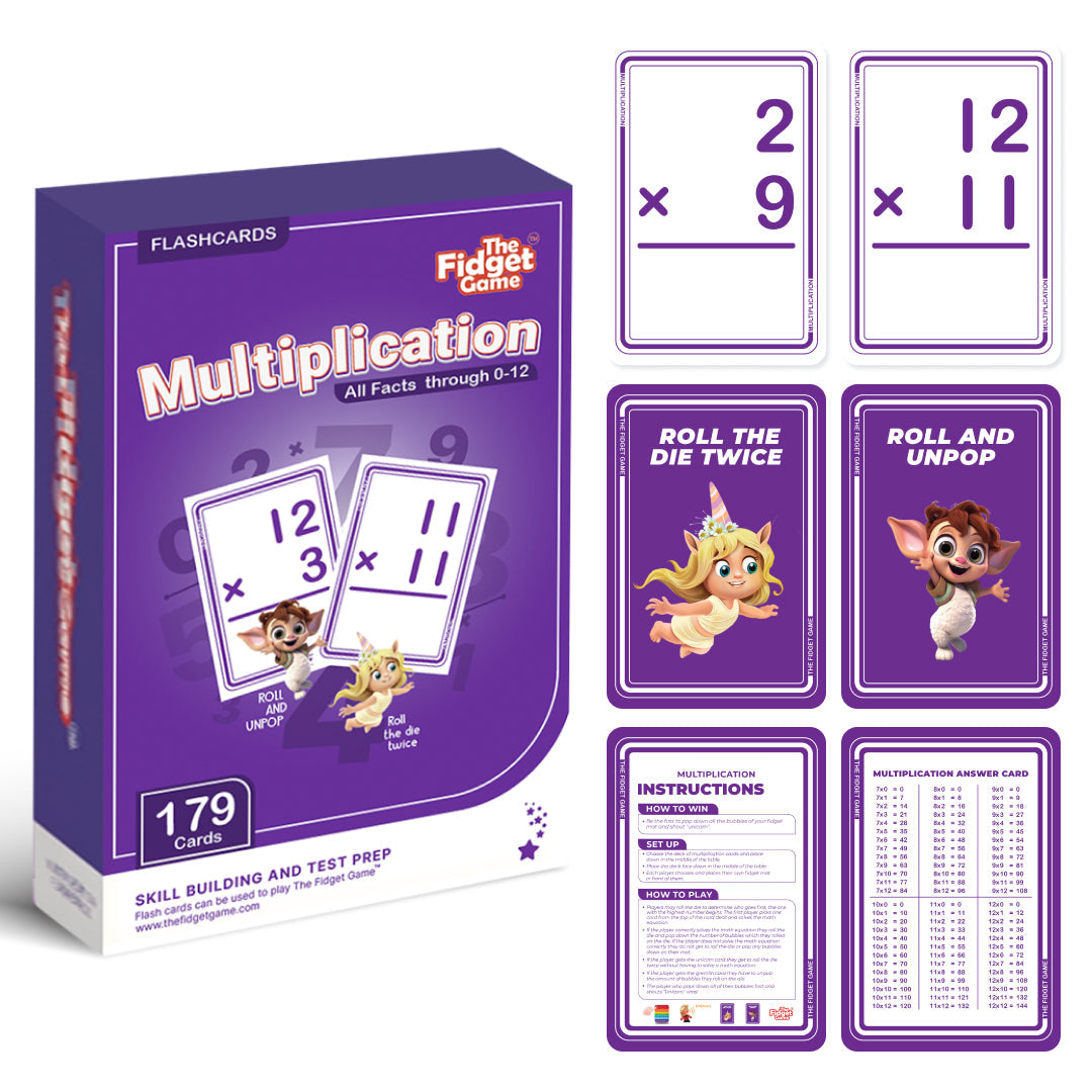 Multiplication Card Pack - CHOOSE Act