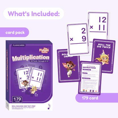 Multiplication Card Pack - CHOOSE Act