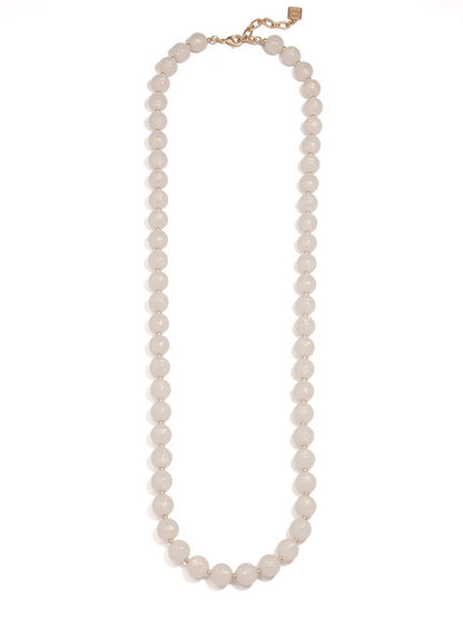 Iris Long Necklace by ZENZII