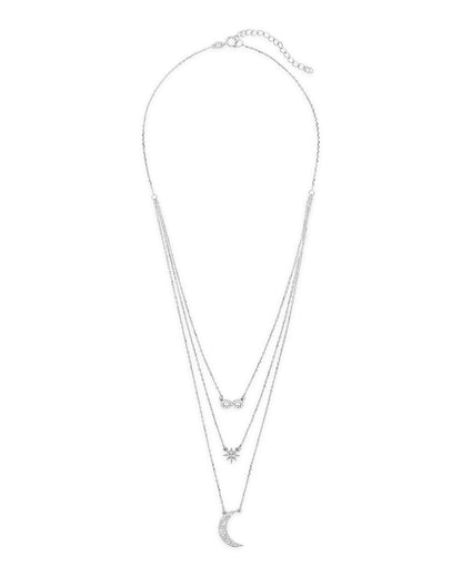 CZ Celestial Infinity Necklace by Sterling Forever