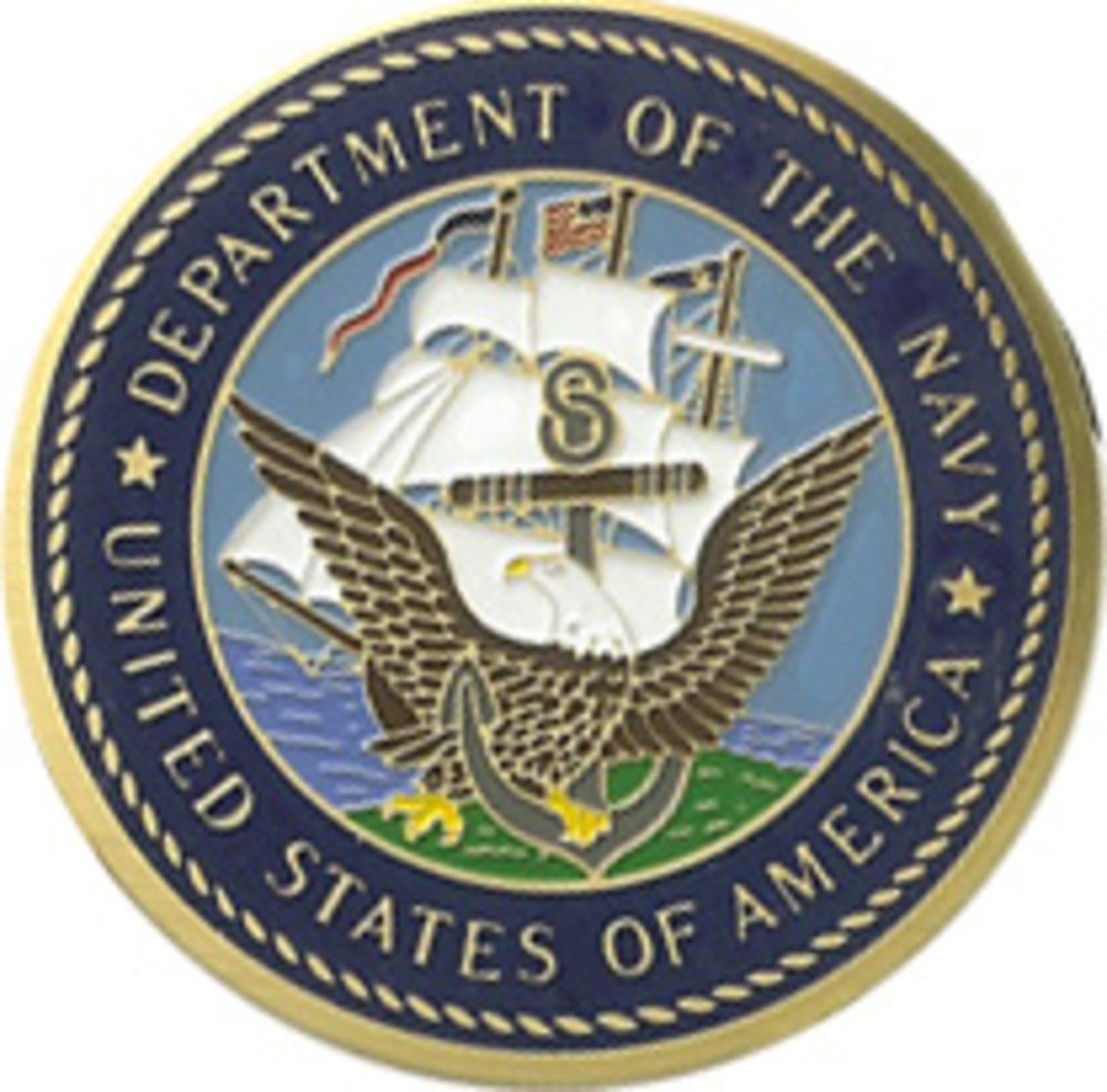 NAVY Color Medallion, Official Navy Medallions.