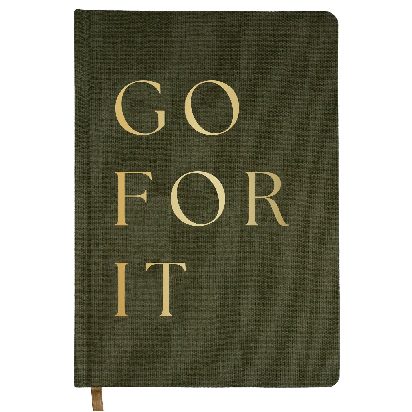 Go For It Fabric Journal by Sweet Water Decor