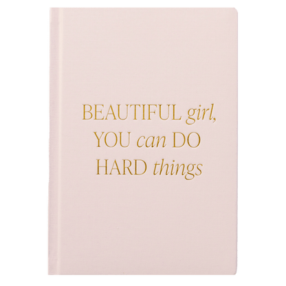 Beautiful Girl Fabric Journal by Sweet Water Decor
