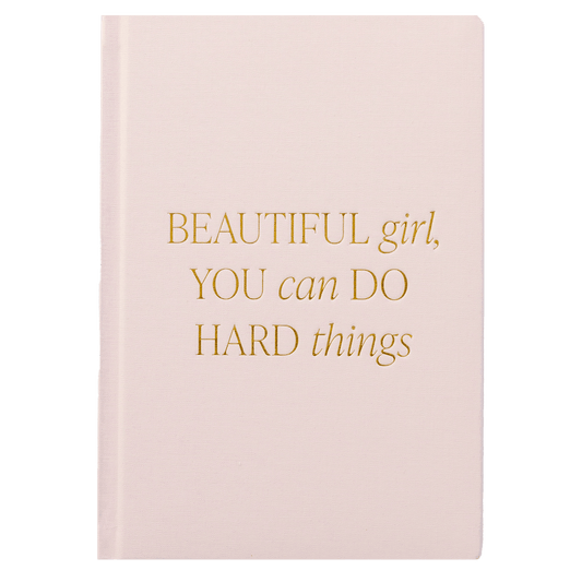 Beautiful Girl Fabric Journal by Sweet Water Decor