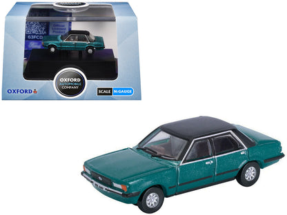 Ford Cortina Mk5 RHD (Right Hand Drive) Cosmos Blue Metallic with Black Top 1/148 (N) Scale Diecast Model Car by Oxford Diecast  free shipping USA